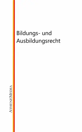Hoffmann |  Bildungs- und Ausbildungsrecht | eBook | Sack Fachmedien