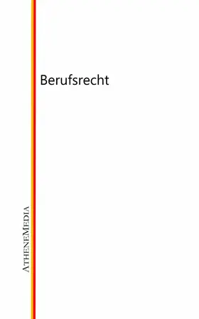 Hoffmann |  Berufsrecht | eBook | Sack Fachmedien