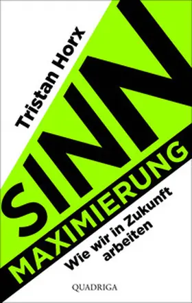 Horx |  Sinnmaximierung | Buch |  Sack Fachmedien
