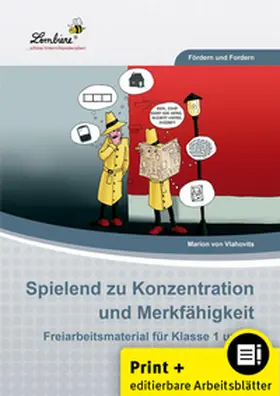 Vlahovits |  Spielend zu Konzentration und MerkfÃ¤higkeit | Buch |  Sack Fachmedien