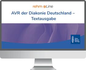 AVR der Diakonie Deutschland - Textausgabe online | Otto Bauer Verlag | Datenbank | sack.de