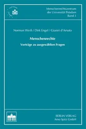 Weiss / Engel / D'Amato |  Menschenrechte | Buch |  Sack Fachmedien