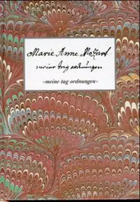 Angermüller / Geffray |  Marie Anne Mozart. meine tag ordnungen | Buch |  Sack Fachmedien