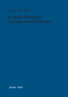 Mann |  An Indo-European Comparative Dictionary | Buch |  Sack Fachmedien