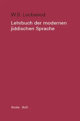 Lockwood | Lehrbuch der modernen jiddischen Sprache | Buch | 978-3-87118-987-6 | www.sack.de