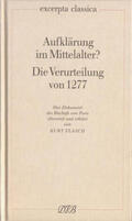 Flasch / Tempier |  Aufklärung im Mittelalter? Die Verurteilung von 1277 | Buch |  Sack Fachmedien