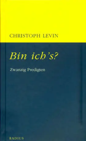 Levin | Bin ich's? | Buch | 978-3-87173-588-2 | www.sack.de