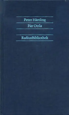 Härtling |  Für Ottla | Buch |  Sack Fachmedien
