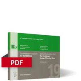 Harl / Horst / Polan |  Fehlerbewertungsliste für Behältnisse aus Röhrenglas | Bundle (Buch, PDF) | Buch |  Sack Fachmedien
