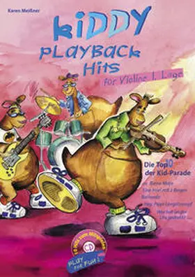 Meißner |  Kiddy Playback Hits für Violine | Buch |  Sack Fachmedien