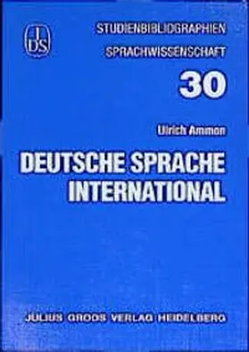 Ammon / Hellmann |  Deutsche Sprache international | Buch |  Sack Fachmedien
