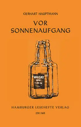 Hauptmann |  Vor Sonnenaufgang | Buch |  Sack Fachmedien