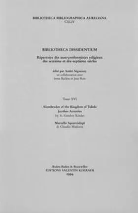 Kinder / Madonia |  Bibliotheca Dissidentium XVI | Buch |  Sack Fachmedien