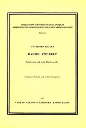 Müller |  Daniel Steibelt | Buch |  Sack Fachmedien