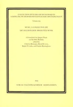 Blomann / Levy / Locke |  Music, A Connected Art / Die Illusion der absoluten Musik | Buch |  Sack Fachmedien