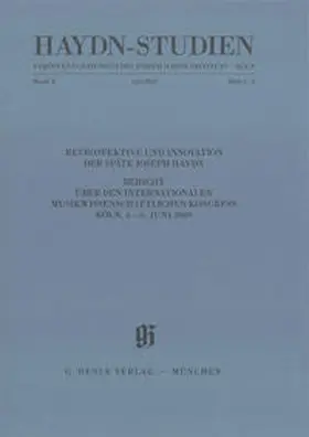 Konrad / Gruber / Raab |  Haydn-Studien. Veröffentlichungen des Joseph Haydn-Instituts Köln. Band X Heft 3-4, Juli 2013 | Buch |  Sack Fachmedien