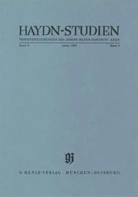  Haydn-Studien. - April 1967 | Buch |  Sack Fachmedien