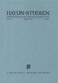 Schmid / Walter / Feder |  Haydn Studien. Veröffentlichungen des Joseph Haydn-Instituts Köln. Band II, Heft 4, Dezember 1970 | Buch |  Sack Fachmedien