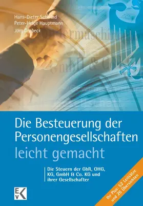 Schwind / Hauptmann / Drobeck |  Die Besteuerung der Personengesellschaften – leicht gemacht. | Buch |  Sack Fachmedien