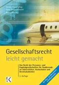 Melchior / Hassenpflug / Schwind |  Gesellschaftsrecht - leicht gemacht | Buch |  Sack Fachmedien