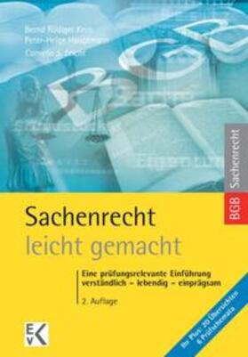 Leicht / Kern / Hauptmann | Sachenrecht - leicht gemacht | Buch | 978-3-87440-350-4 | sack.de
