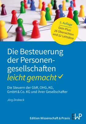 Drobeck / Hauptmann / Schwind | Die Besteuerung der Personengesellschaften - leicht gemacht | Buch | 978-3-87440-395-5 | sack.de