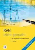 Schwind / Leicht / Hauptmann |  RVG – leicht gemacht. | eBook | Sack Fachmedien