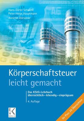 Schwind / Warsönke / Hauptmann |  Körperschaftsteuer – leicht gemacht. | eBook | Sack Fachmedien