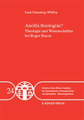 Finkenberg |  Ancilla theologiae? - Band 24 | Buch |  Sack Fachmedien