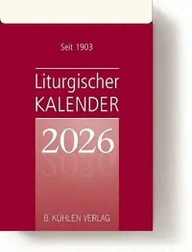 Hurtz |  Liturgischer Kalender 2026 | Sonstiges |  Sack Fachmedien