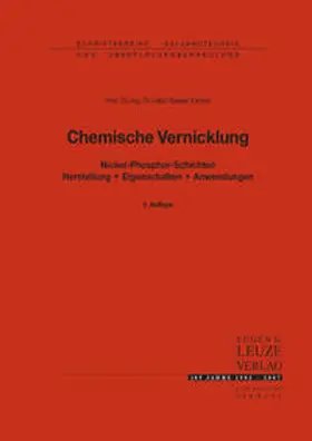 Kanani |  Chemische Vernicklung | Buch |  Sack Fachmedien