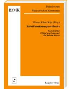 Althaus / Kalde / Selge | Saluti hominum providendo | Buch | 978-3-87497-265-9 | sack.de