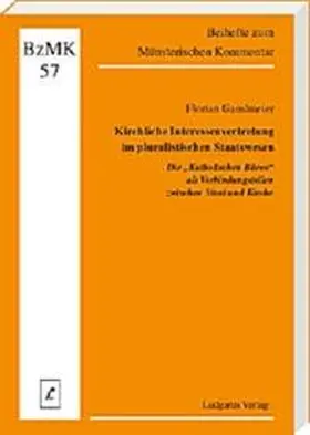 Ganslmeier, Florian / Lüdicke |  Kirchliche Interessenvertretung im pluralistischen Staatswesen | Buch |  Sack Fachmedien