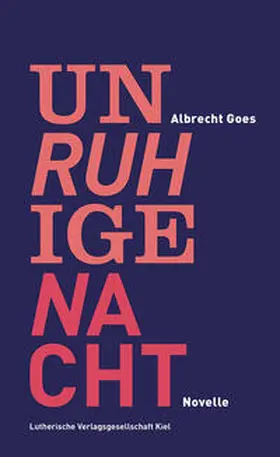 Goes |  Unruhige Nacht | Buch |  Sack Fachmedien
