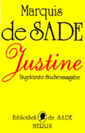 Sade |  Justine oder Das Unglück der Tugend | Buch |  Sack Fachmedien
