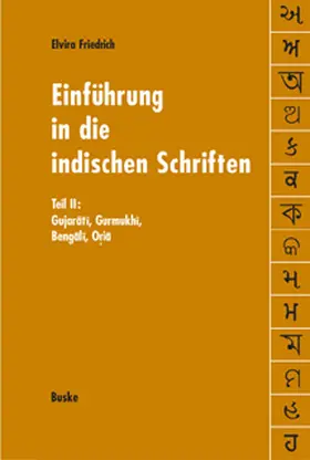 Friedrich |  Einführung in die indischen Schriften 2 | Buch |  Sack Fachmedien