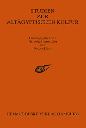 Altenmüller |  Studien zur Altägyptischen Kultur Band 28 | Buch |  Sack Fachmedien