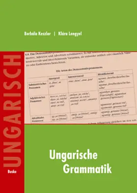 Keszler / Lengyel | Ungarische Grammatik | Buch | 978-3-87548-405-2 | www.sack.de
