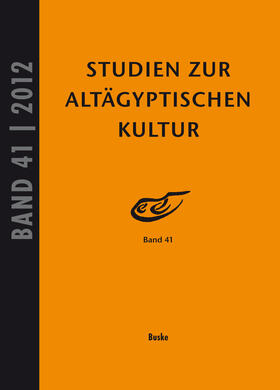 Kahl / Kloth | Studien zur Altägyptischen Kultur Band 41 | Buch | 978-3-87548-645-2 | sack.de