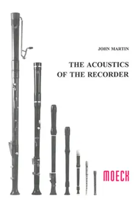 Martin |  The Acoustics of the Recorder | Buch |  Sack Fachmedien