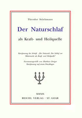 Stöckmann / Dräger |  Der Naturschlaf | Buch |  Sack Fachmedien