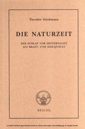 Stöckmann / Thienes / Dräger |  Die Naturzeit | eBook | Sack Fachmedien