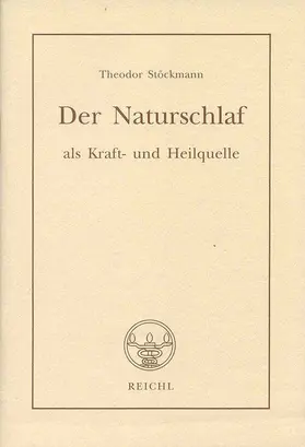 Stöckmann |  Der Naturschlaf als Kraft- und Heilquelle | eBook | Sack Fachmedien