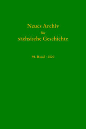 Blaschke / Bünz / Müller |  Neues Archiv für Sächsische Geschichte, 91. Band 2020 | Buch |  Sack Fachmedien