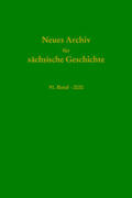 Blaschke / Bünz / Müller |  Neues Archiv für Sächsische Geschichte, 91. Band 2020 | Buch |  Sack Fachmedien