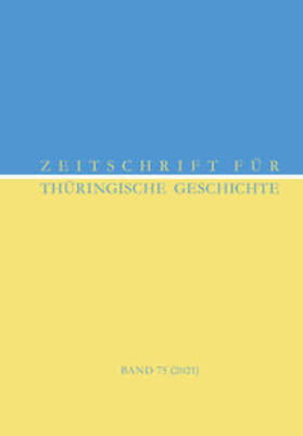 Verein für Thüringische Geschichte / Historische Kommission für Thüringen / Gockel |  Zeitschrift für Thüringische Geschichte | Buch |  Sack Fachmedien