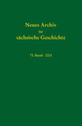 Blaschke / Bünz / Müller |  Neues Archiv für sächsische Geschichte / Neues Archiv für sächsische Geschichte, Band 73 (2003) | Buch |  Sack Fachmedien