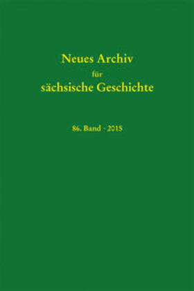 Blaschke / Bünz / Müller |  Neues Archiv für sächsische Geschichte, 86. Band (2015) | Buch |  Sack Fachmedien