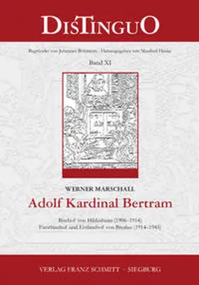 Hauke / Marschall |  Adolf Kardinal Bertram | Buch |  Sack Fachmedien