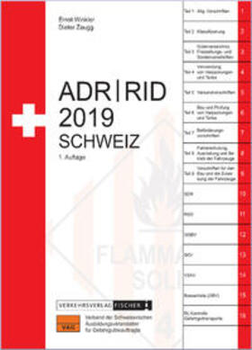 Winkler / Zaugg | ADR / RID 2019 Schweiz | Buch | sack.de